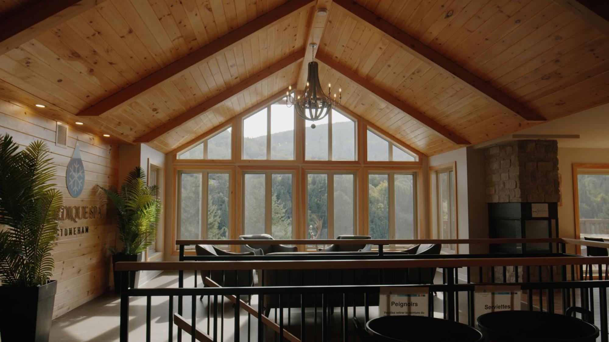 Nordique Spa Stoneham Extérieur photo